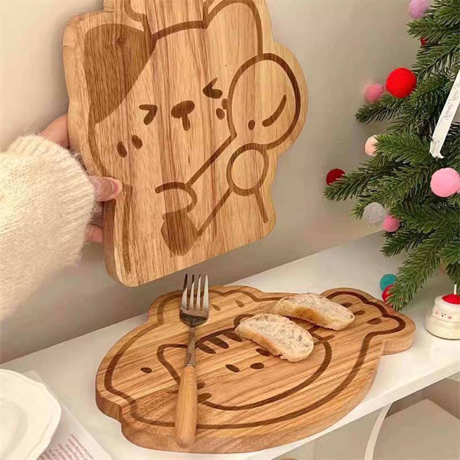 Bread Baking Kitchen Utensils - Deska do krojenia drewniana przybory kuchenne