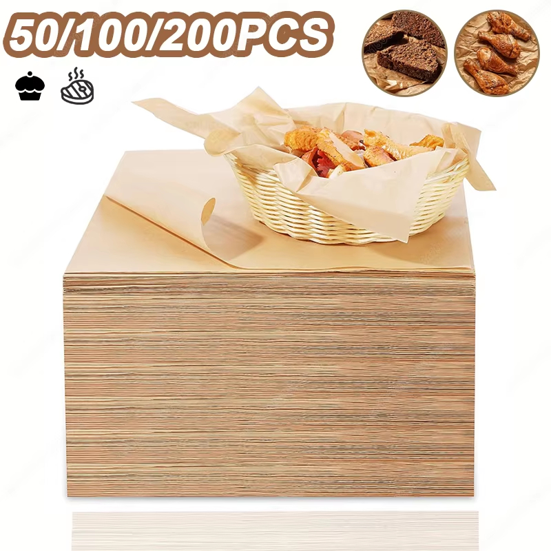 Kitchen Bakery - 50/100/200 szt. Papier do pieczenia pergaminowy