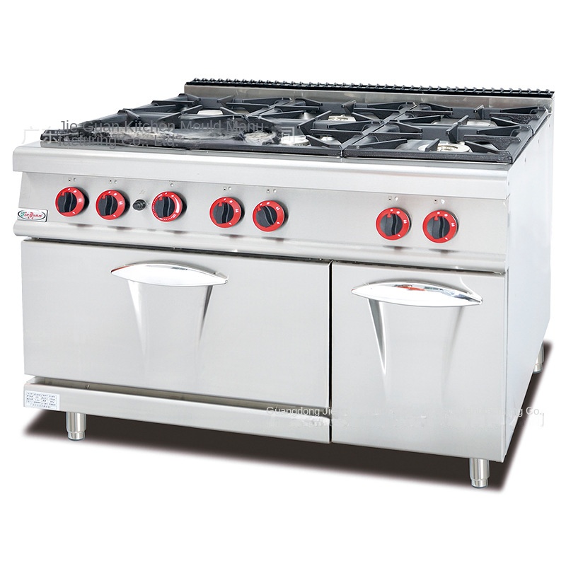 Baking In Kitchen - Kuchenka gazowa komercyjna Jie Guan GH-797A,
