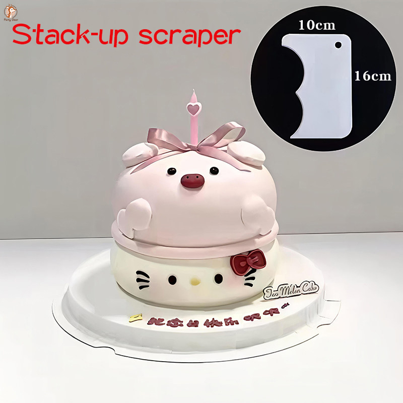 Fondant Smoother Set - Skrobak do ciast, wygładzacz, regulowane szpatułki