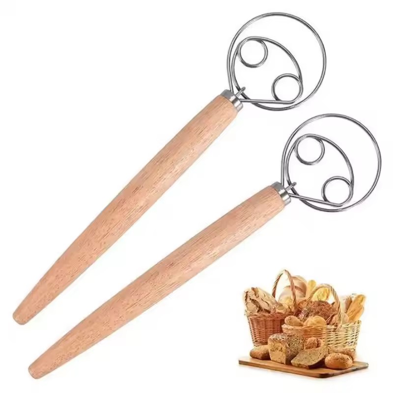 Bread Baking Kitchen Utensils - Mieszadło do ciasta ze stali nierdzewnej