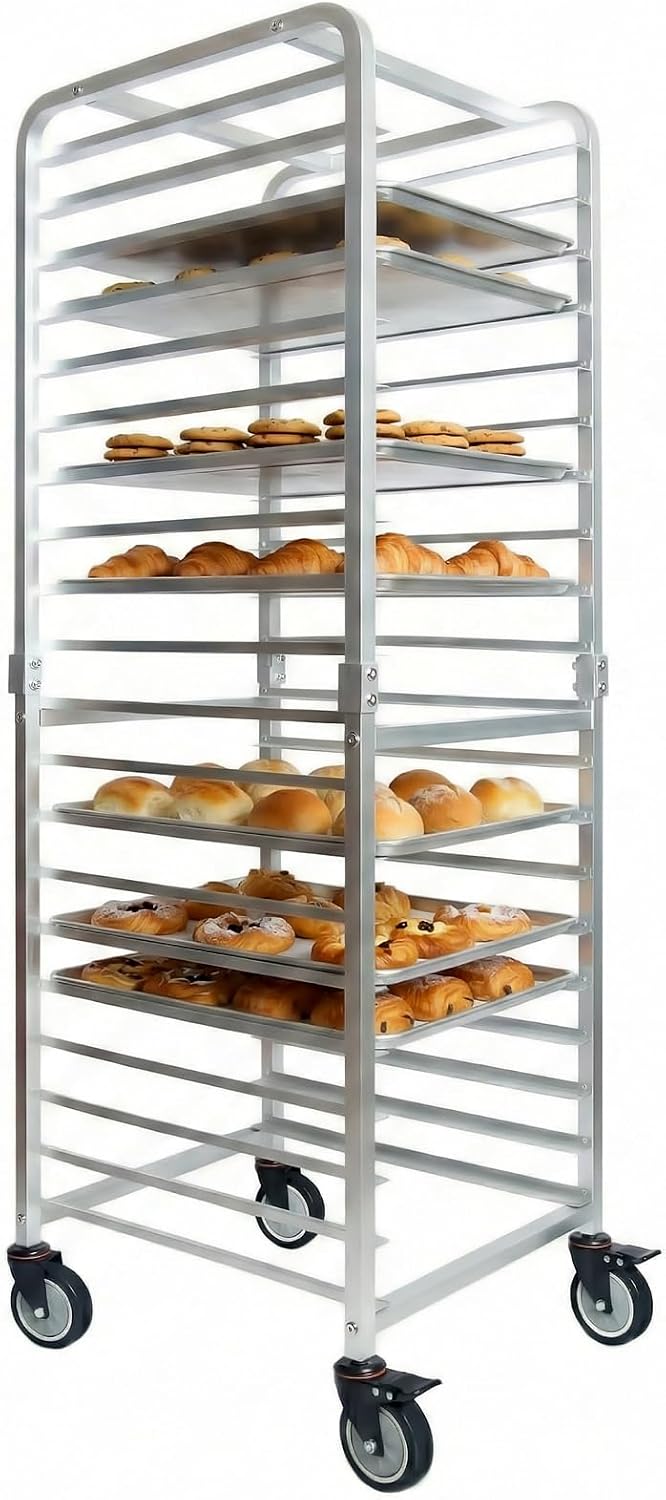 Kitchen Bakery - Komercyjny 20-poziomowy stojak na blachy piekarnicze
