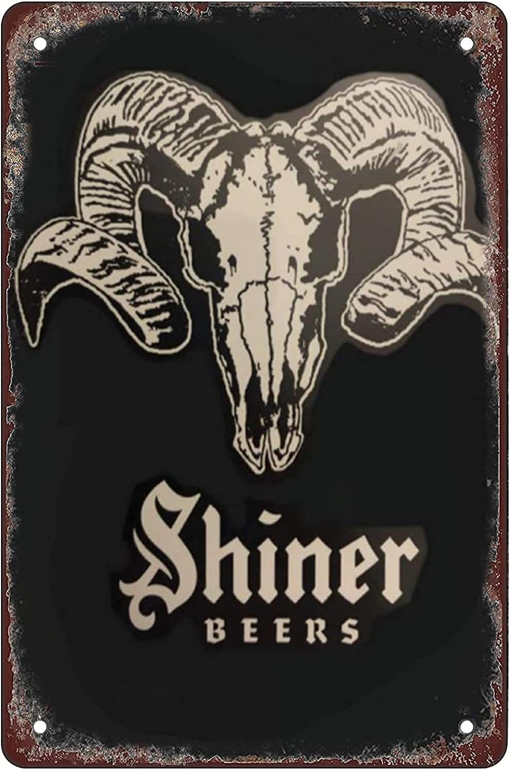 Kitchen Bakery - Tabliczka Blaszana Piwo Shiner Bock Texas