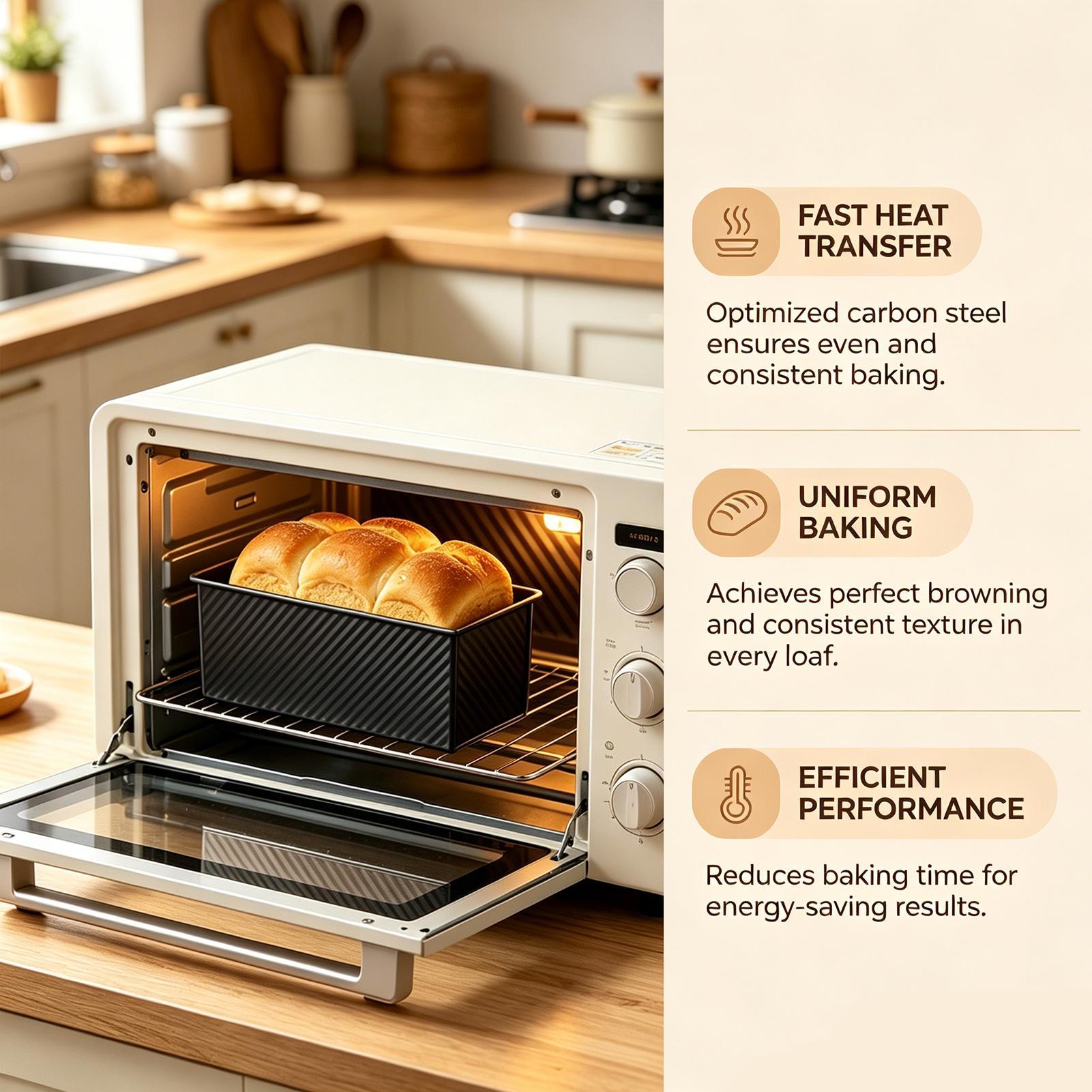 Forma do pieczenia chleba, kar – Kitchen Baking Pans recenzja i cena