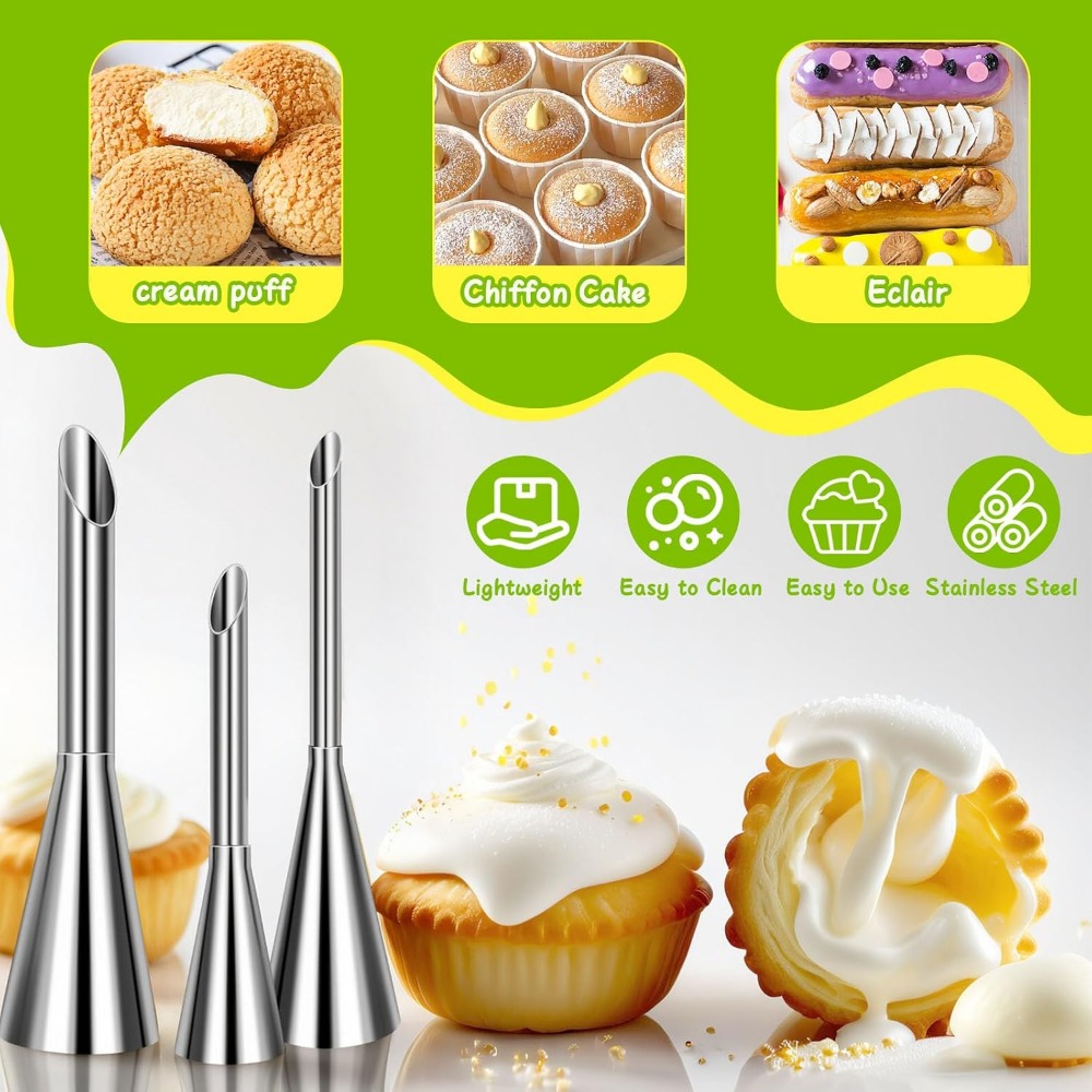 Zestaw końcówek do kremowych c – Decorating Tip Set recenzja i cena