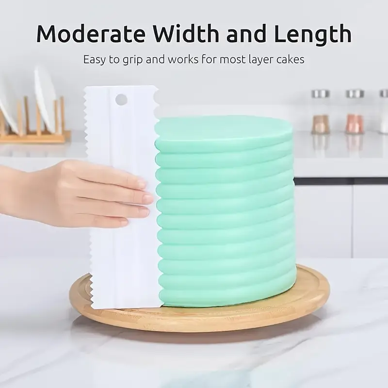 Zestaw 4 szpachelek do ciast - – Fondant Smoother Set recenzja i cena