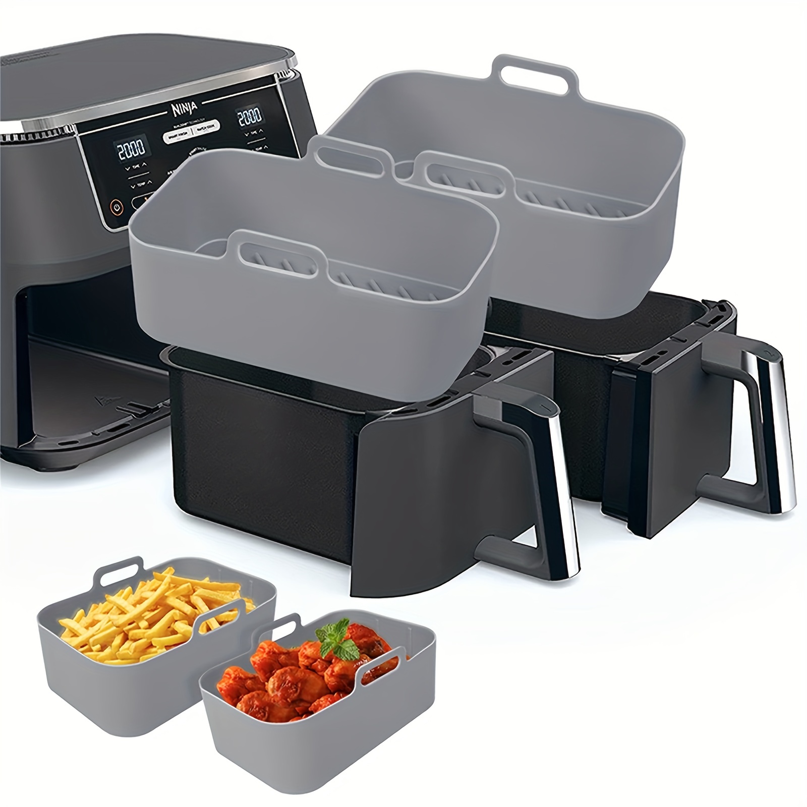 1/2Pcs Frytkownica powietrzna  – Kitchen Baking Pans recenzja i cena