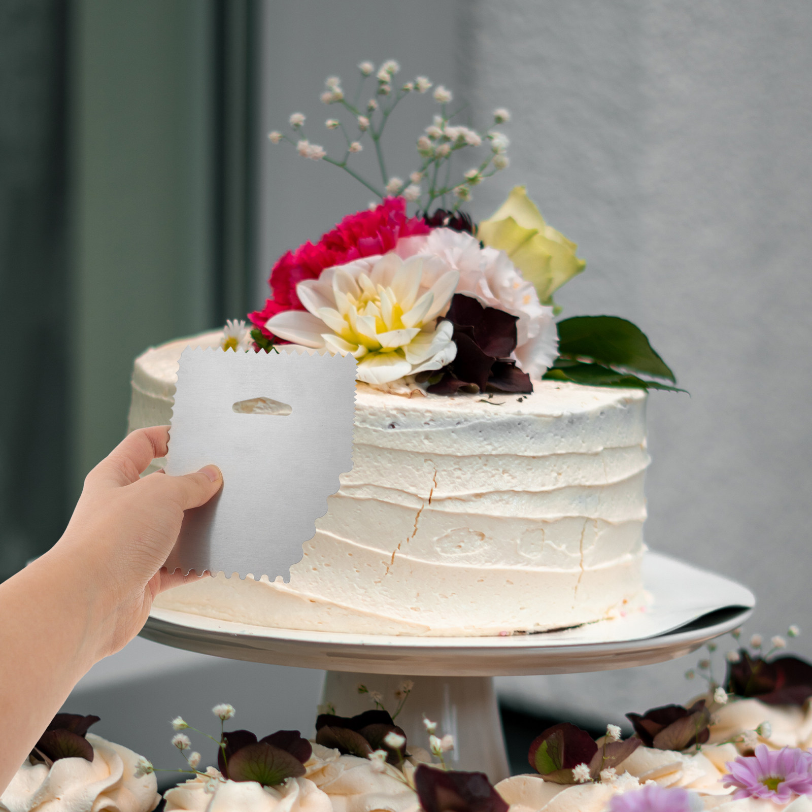 Zestaw 4 szt. skrobaków do cia – Fondant Smoother Set recenzja i cena