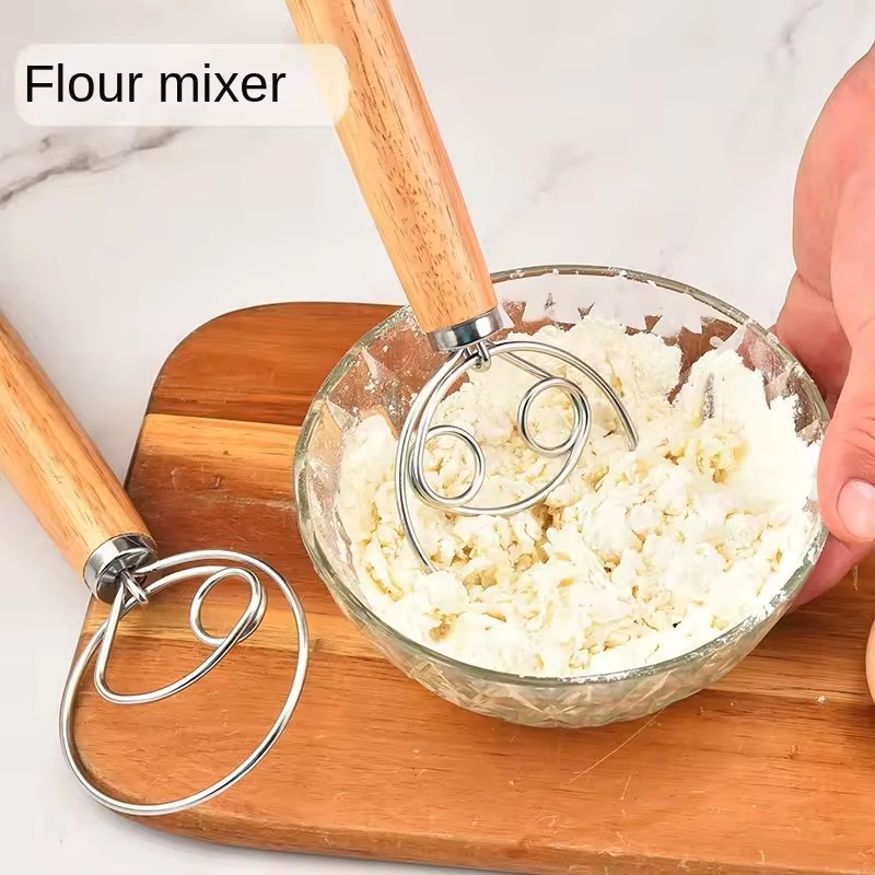 Mieszadło do ciasta ze stali n – Bread Baking Kitchen Utensils recenzja i cena