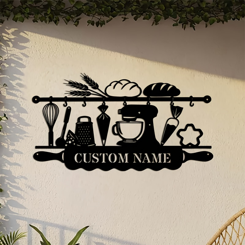 Personalizowana żelazna dekora – Baking In Kitchen recenzja i cena