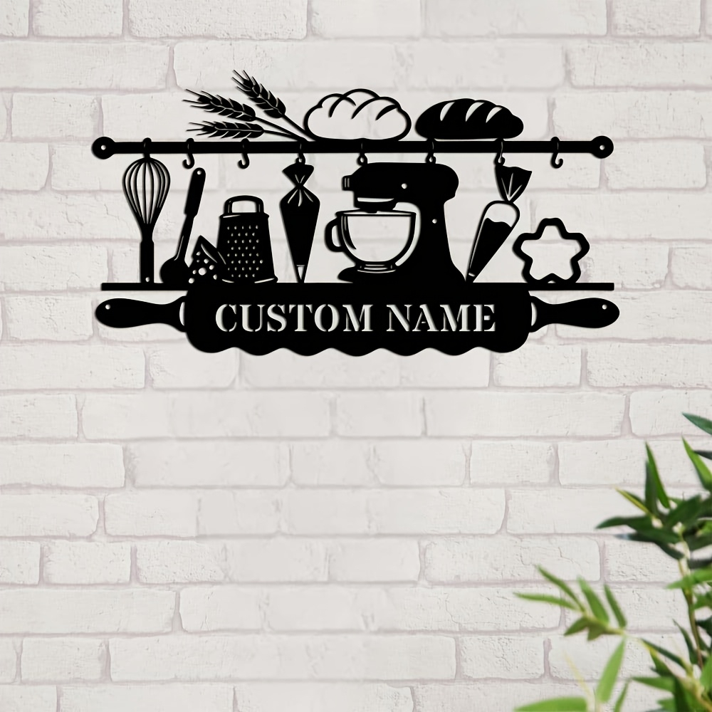 Personalizowana żelazna dekora – Baking In Kitchen recenzja i cena