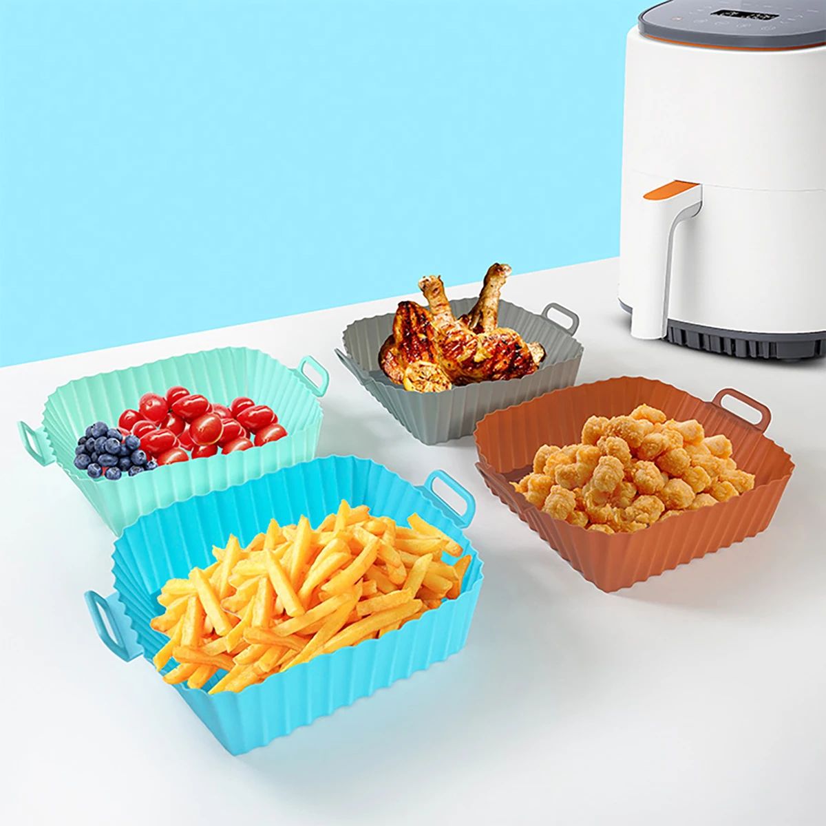 Silikonowa forma do frytkownic – Kitchen Baking Pans recenzja i cena